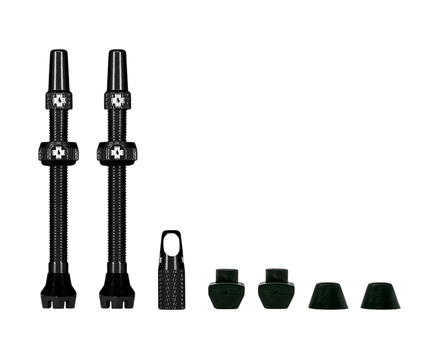 V2, Valve Tubeless, Presta, 60mm, Noir,-1