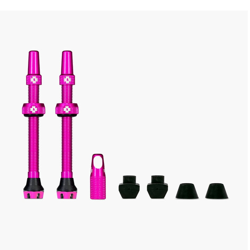 V2, Valve Tubeless, Presta, 44mm, Pink-1