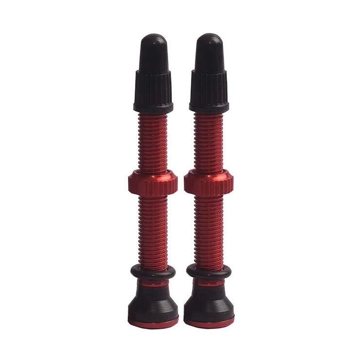 Valves Tubeless Presta 44mm-Rouge-1