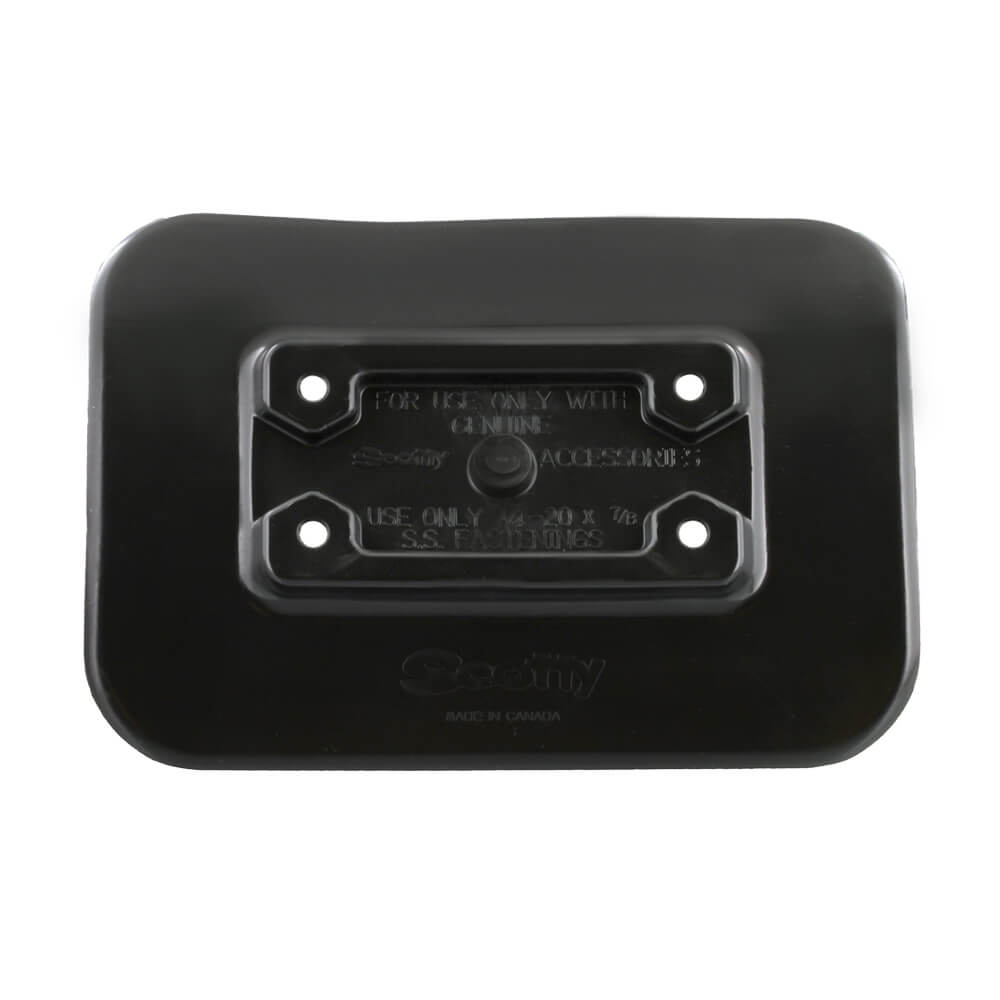 Glue-ON PAD Pour Bateau Gonflable-BLK-Noir-1