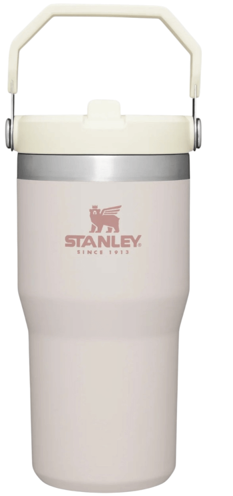 20 OZ Iceflow Flip Straw Tumbler-Rose Quartz-1
