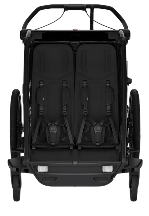 Poussette et Remorque Chariot Sport 2 Double Noir ENFANT-3