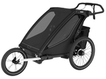 Poussette et Remorque Chariot Sport 2 Double Noir ENFANT-2