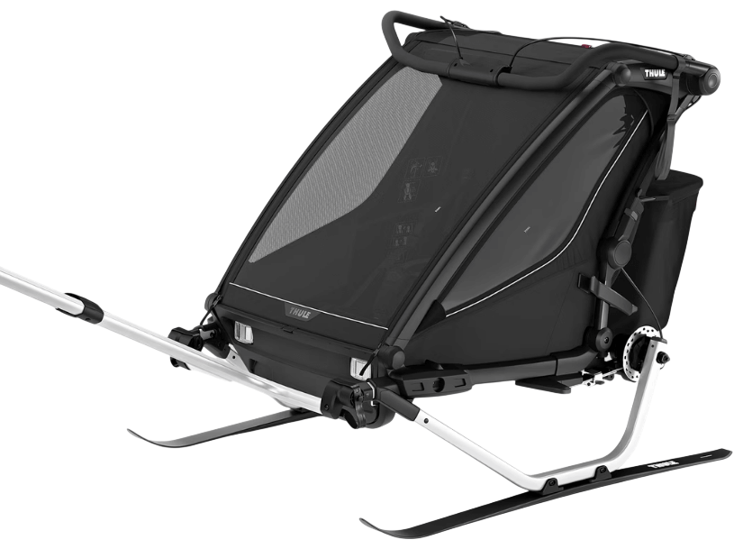 Poussette et Remorque Chariot Sport 2 Double Noir ENFANT-1