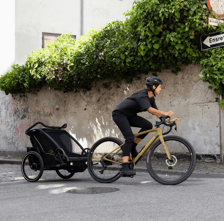 Poussette et Remorque Chariot Sport 2 Double Noir ENFANT-11