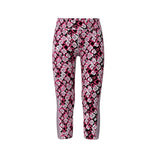 Heatgear Armour Printed Ankle Crop-653-Cerise/Blanc-1
