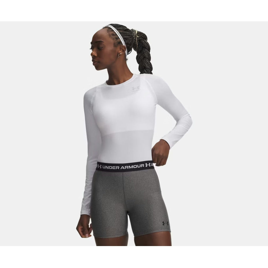 Heatgear Compression-101-White/Halo Gray-1