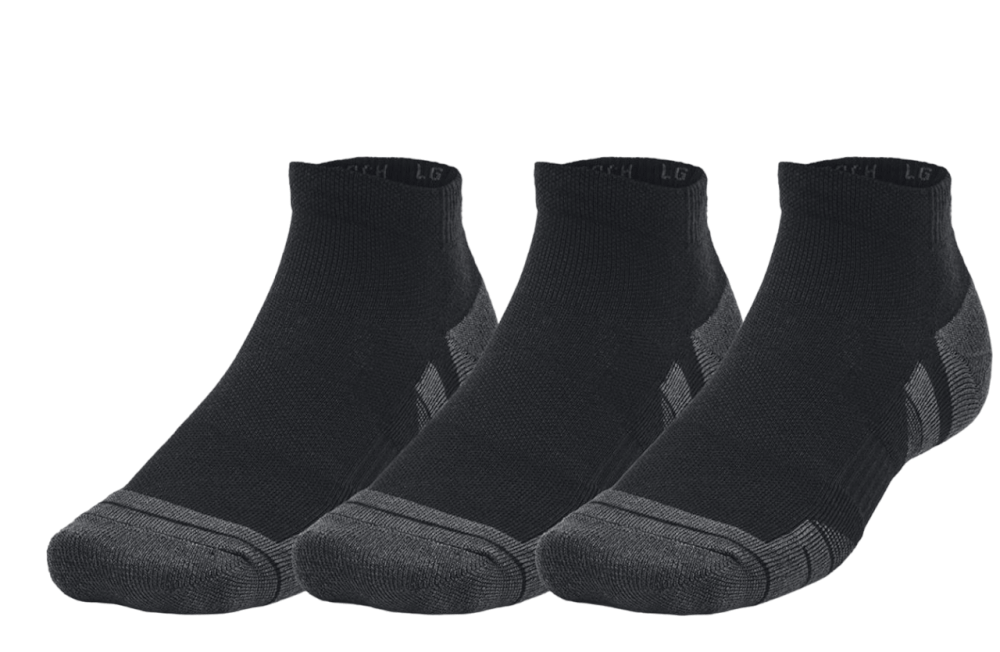 Performance Tech 3PK LOW CUT-001-Black/JET Gray-1