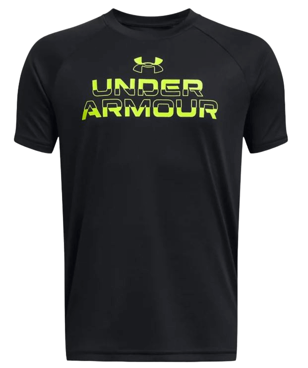 Tech Split Wordmark-001-BLK/High VIS YEL-1