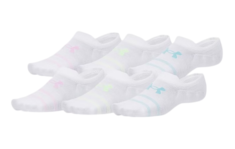 Essential Ultra 6PK-104-White/White/Pink-1