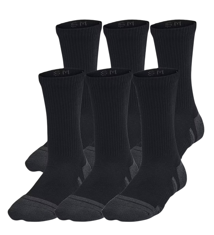 Performance Tech 6PK Crew-003-Black/Black/JET-1