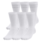 Essential 6PK Crew-100-WHT/WHT/Halo GRA-1
