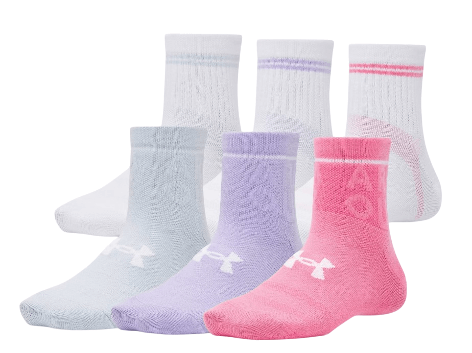 Essential 6PK Quarter-672-Super Pink/Trans-1