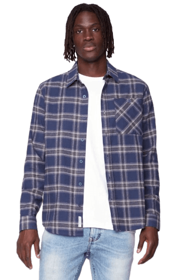 LS Flanel Plaid Shirt-7
