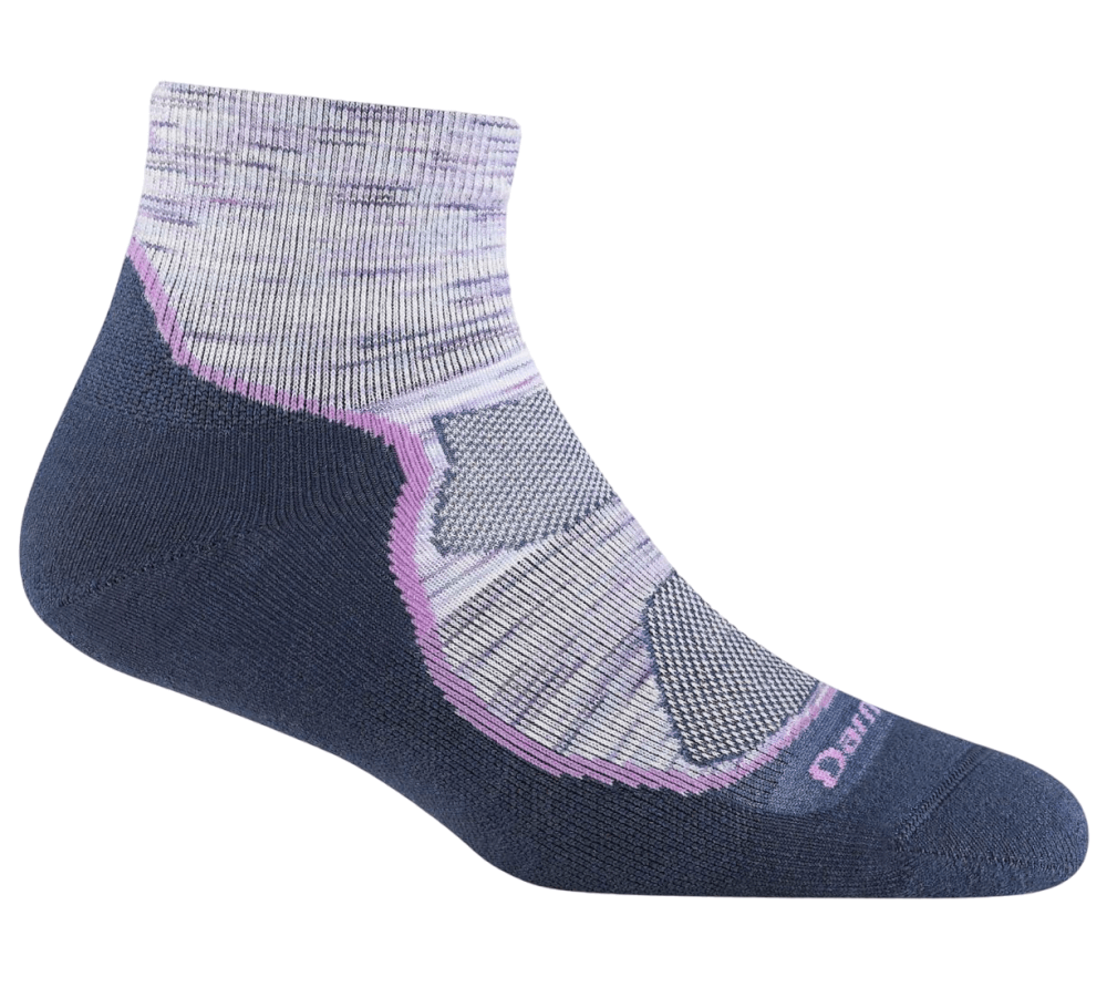 Light Hiker 1/4 Lightweight With Cushion-Cosmic Purple-1