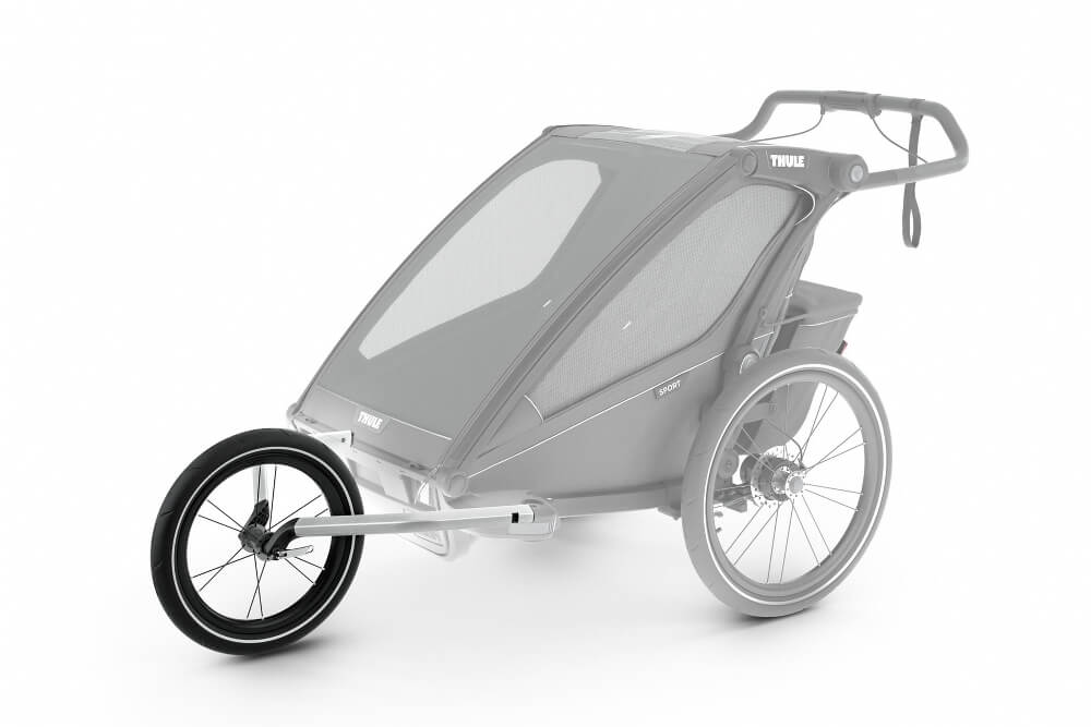 Chariot JOG KIT 2 Lite Cross Noir-Argent-5