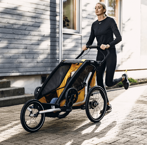 Chariot JOG KIT 2 Lite Cross Noir-Argent-7