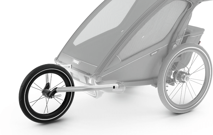 Chariot JOG KIT 2 Lite Cross Noir-Argent-2