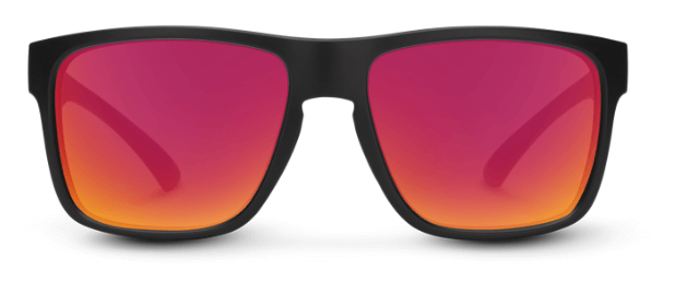 Rambler Matte Black | Polarized RED Mirr-2