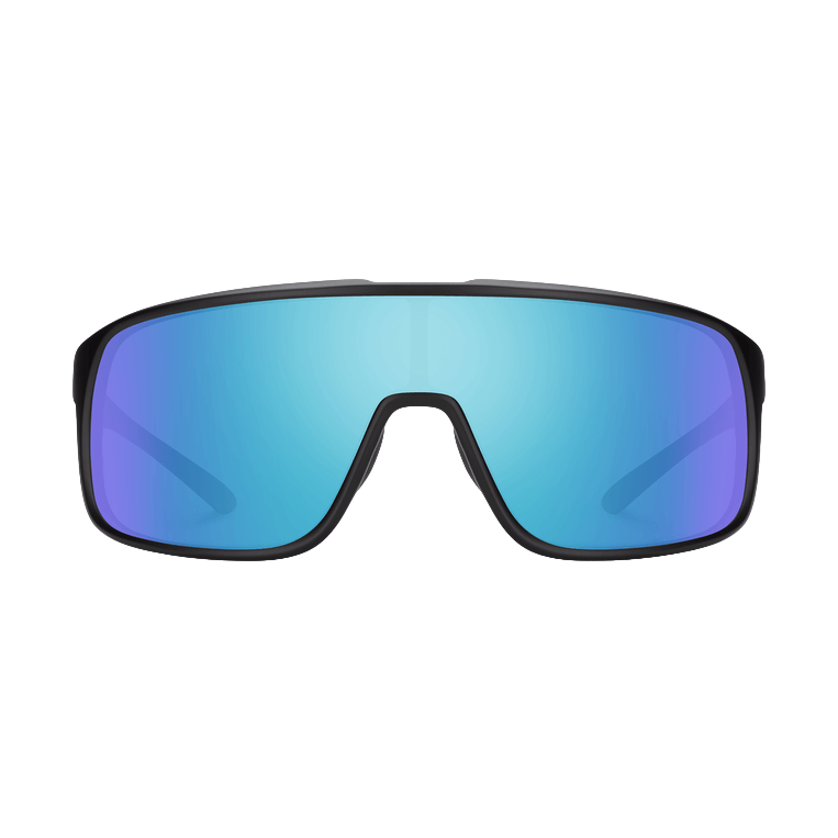 Double UP Matte BLK Polar Blue Mirror-2