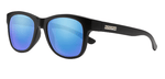Leeway Matte Black Polarized Blue Mirror-1