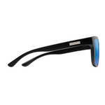 Quiver Matte Black Polarized Blue Mirror-3