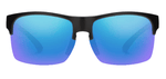 Rambler Lite Matte Black Polarized Blue-2
