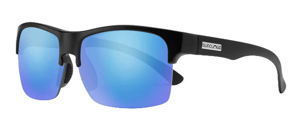 Rambler Lite Matte Black Polarized Blue-1