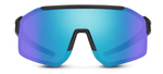 Domain Matte Black | Polarized Blue Mirr-2