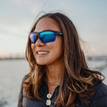 Rival Matte Black | Polarized Blue Mirro-5