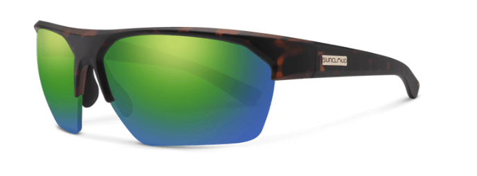 Rival Matte Tortoise | Polarized Green M-1