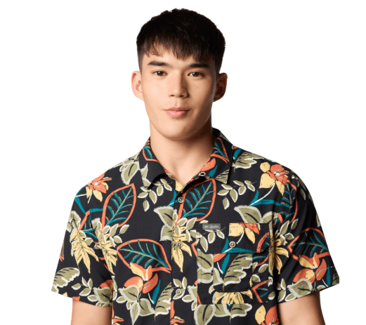 Tech Trail Utility Printed-010-Black Pasteled-1