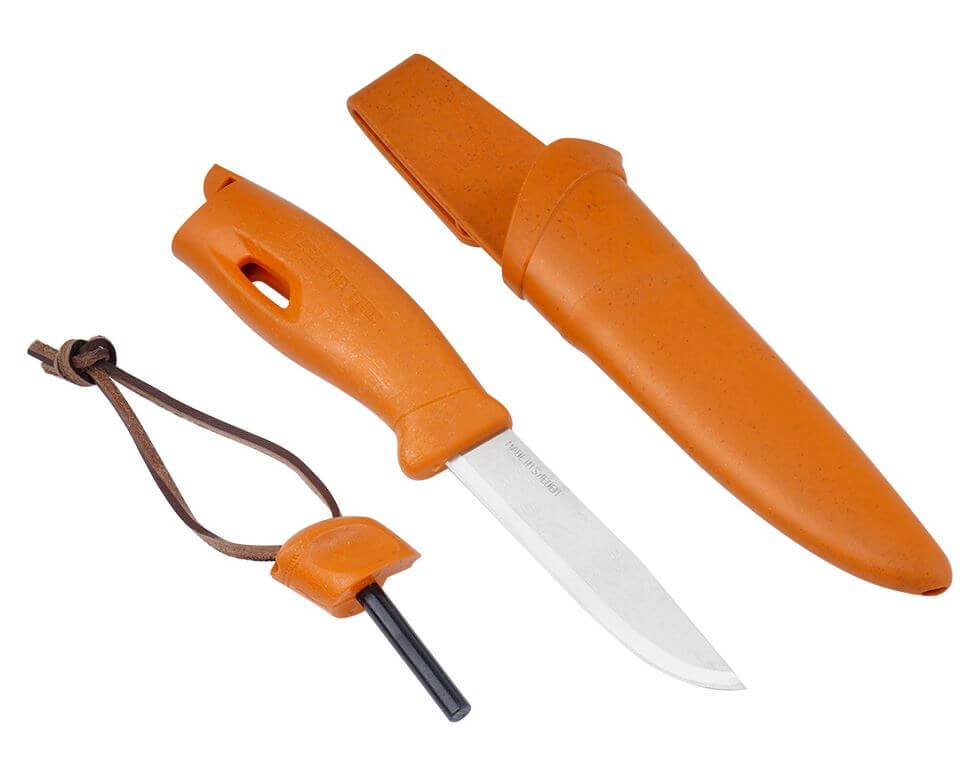 Swedish Fireknife 2in1-Rusty Orange-1