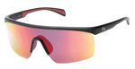 EGO-Matte Black/RED Revo-1
