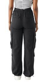 High Waist Parachute Cargo-10