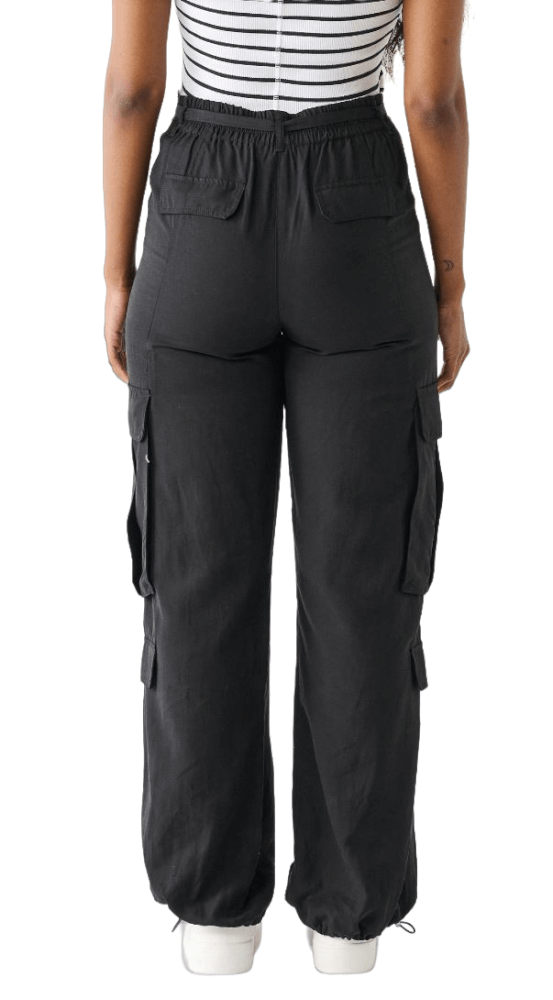 High Waist Parachute Cargo-10