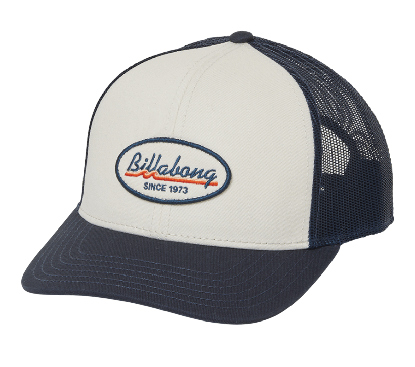 Walled Trucker-NVW-Navy/White-1