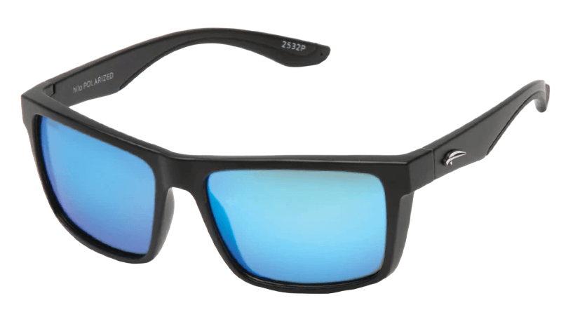 Hilo-Matte Black/Blue REV-1