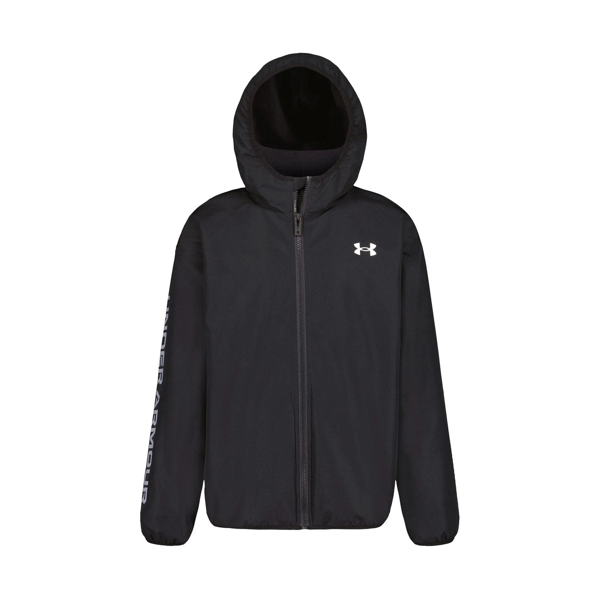 Manataug Solid Windbreaker-001-Black-1