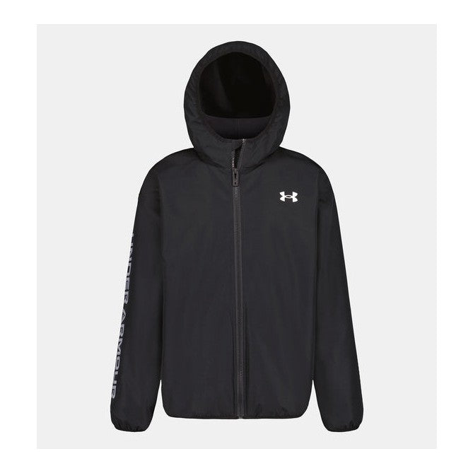 Manataug Solid Windbreaker-001-Black-1