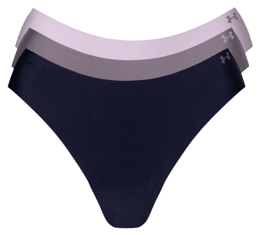 Pure Stretch NO Show Thong -Solid 3PK-30