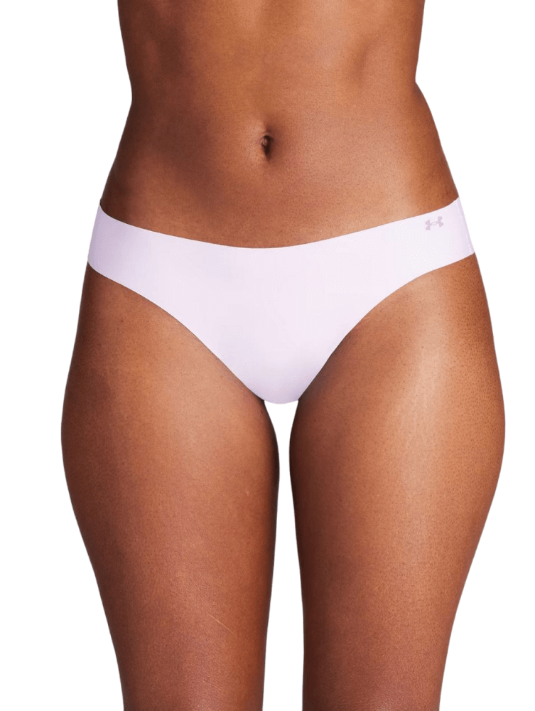Pure Stretch NO Show Thong -Solid 3PK-6