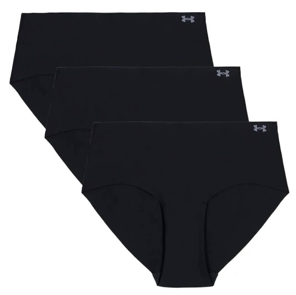 Pure Stretch NO Show Hipster-Solid 3PK-13