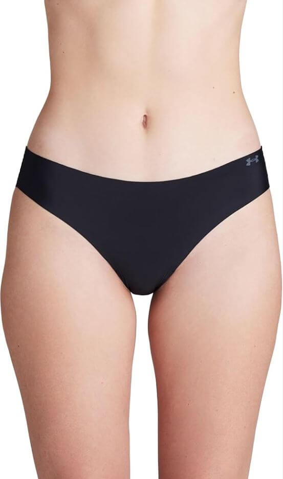 Pure Stretch NO Show Hipster-Solid 3PK-14