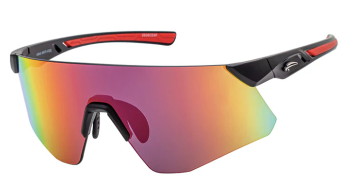 Cabot-Matte Black/RED Revo-1