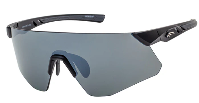Cabot-Matte Black/Silver R-1