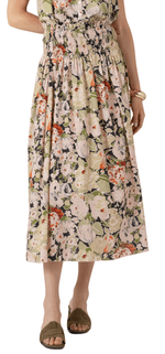 Smocked Waist Midi-2