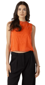 Embroidered Lace-16078-Orange Burst-1