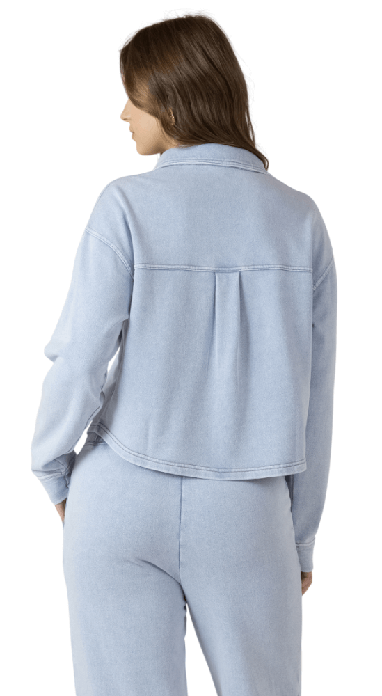 Cropped Knit Overshirt-11
