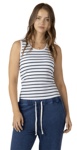 Ribbed-13355-Marine/WHT STR-1